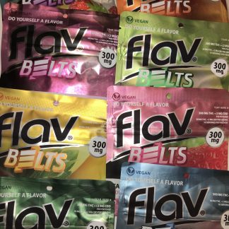 Flav sour belts 300 mg variety pack - vegan