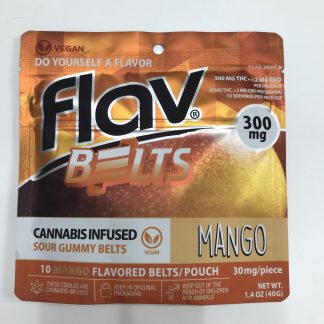 Flav sour Belts 300 mg Mango - Vegan