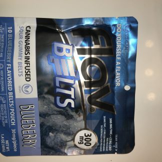 Flav sour Belts 300 mg Blueberry - Vegan