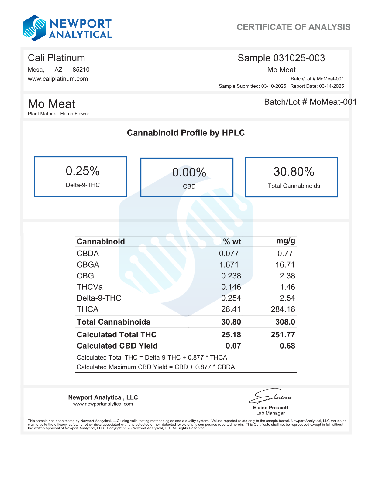 Private Reserve Flower 13 - Mo Meat - Image 3